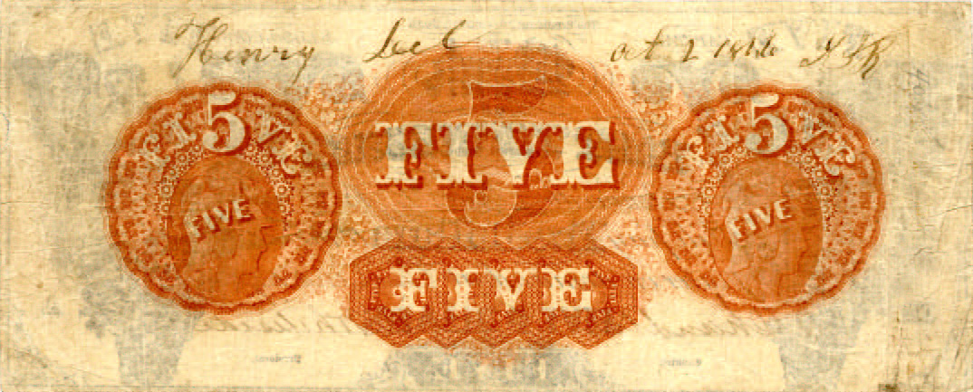 $5 G-123 back
